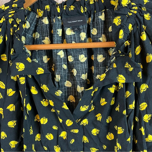 Who What Wear Floral Shirt Medium - Picture 5 of 7